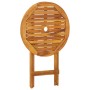 Mesa y sillas bistró plegables 3 pzas madera maciza de acacia de vidaXL, Conjuntos de jardín - Ref: Foro24-43381, Precio: 154...