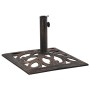 Base de sombrilla de hierro fundido color bronce 12 kg 49 cm de vidaXL, Bases para sombrillas - Ref: Foro24-47868, Precio: 74...