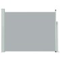 Toldo lateral retráctil de jardín gris 140x500 cm de vidaXL, Sombrillas - Ref: Foro24-48398, Precio: 85,79 €, Descuento: %