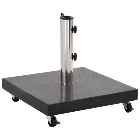 Base de sombrilla de granito cuadrada negro 30 kg de vidaXL, Bases para sombrillas - Ref: Foro24-48565, Precio: 94,72 €, Desc...