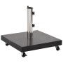 Base de sombrilla de granito cuadrada negro 30 kg de vidaXL, Bases para sombrillas - Ref: Foro24-48565, Precio: 94,72 €, Desc...