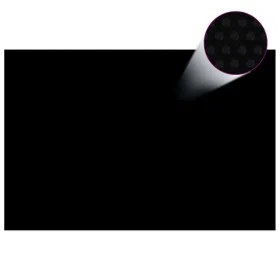 Cubierta de piscina PE negro 300x200 cm de vidaXL, Cubiertas para piscina - Ref: Foro24-92163, Precio: 28,34 €, Descuento: %