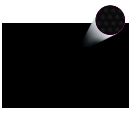 Cubierta de piscina PE negro 300x200 cm de vidaXL, Cubiertas para piscina - Ref: Foro24-92163, Precio: 23,85 €, Descuento: %