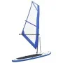 Tabla de paddle surf inflable con vela azul y blanca de vidaXL, Paddleboards - Ref: Foro24-92210, Precio: 606,16 €, Descuento: %
