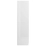 Armario de madera contrachapada blanco brillo 80x52x180 cm de vidaXL, Armarios roperos - Ref: Foro24-800627, Precio: 164,89 €...