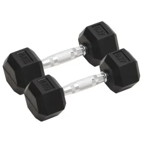 Mancuernas 2 unidades hierro fundido 8 kg de vidaXL, Peso libre - Ref: Foro24-93600, Precio: 43,64 €, Descuento: %