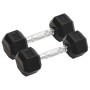 Mancuernas 2 unidades hierro fundido 8 kg de vidaXL, Peso libre - Ref: Foro24-93600, Precio: 44,53 €, Descuento: %