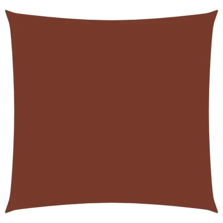 Toldo de vela cuadrado tela Oxford terracota 7x7 m de vidaXL, Sombrillas - Ref: Foro24-135363, Precio: 130,83 €, Descuento: %