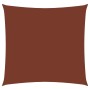 Toldo de vela cuadrado tela Oxford terracota 7x7 m de vidaXL, Sombrillas - Ref: Foro24-135363, Precio: 133,48 €, Descuento: %