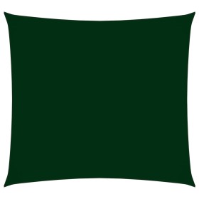 Toldo de vela cuadrado tela Oxford verde oscuro 7x7 m de vidaXL, Sombrillas - Ref: Foro24-135473, Precio: 133,93 €, Descuento: %
