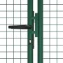Grünes Gartengittertor aus Stahl, 400 x 125 cm von vidaXL, Gartentore - Ref: Foro24-145749, Preis: 437,10 €, Rabatt: %