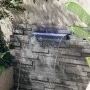 Fuente cascada con LED RGB acrílico 60 cm de vidaXL, Fuentes y cascadas - Ref: Foro24-151403, Precio: 141,38 €, Descuento: %