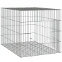 Jaula para conejos hierro galvanizado 78x54x54 cm de vidaXL, Jaulas y habitáculos para animales pequeños - Ref: Foro24-171567...