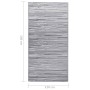 Alfombra de exterior PP gris 120x180 cm de vidaXL, Protectores para exterior - Ref: Foro24-310437, Precio: 26,67 €, Descuento: %