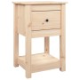 Mesitas de noche 2 uds madera maciza de pino 40x35x61,5 cm de vidaXL, Taquillas y armarios de almacenamiento - Ref: Foro24-82...