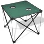 Mesa plegable para camping, color verde oscuro de vidaXL, Mobiliario de camping - Ref: Foro24-41489, Precio: 20,90 €, Descuen...