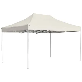 Carpa plegable profesional de aluminio crema 4,5x3 m de vidaXL, Carpas y cenadores - Ref: Foro24-45491, Precio: 222,98 €, Des...