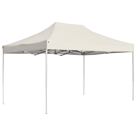 Carpa plegable profesional de aluminio crema 4,5x3 m de vidaXL, Carpas y cenadores - Ref: Foro24-45491, Precio: 204,21 €, Des...