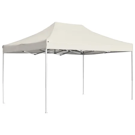 Carpa plegable profesional de aluminio crema 4,5x3 m de vidaXL, Carpas y cenadores - Ref: Foro24-45491, Precio: 222,98 €, Des...