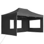 Carpa plegable con paredes aluminio gris antracita 4,5x3 m de vidaXL, Carpas y cenadores - Ref: Foro24-45498, Precio: 302,89 ...