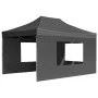 Carpa plegable con paredes aluminio gris antracita 4,5x3 m de vidaXL, Carpas y cenadores - Ref: Foro24-45498, Precio: 302,89 ...