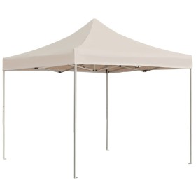 Carpa plegable profesional de aluminio color crema 2x2 m de vidaXL, Carpas y cenadores - Ref: Foro24-48925, Precio: 145,04 €,...
