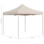 Carpa plegable profesional de aluminio color crema 2x2 m de vidaXL, Carpas y cenadores - Ref: Foro24-48925, Precio: 153,31 €,...