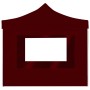 Carpa plegable profesional paredes aluminio color burdeos 2x2 m de vidaXL, Carpas y cenadores - Ref: Foro24-48933, Precio: 15...