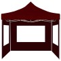 Carpa plegable profesional paredes aluminio color burdeos 2x2 m de vidaXL, Carpas y cenadores - Ref: Foro24-48933, Precio: 15...