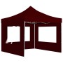 Carpa plegable profesional paredes aluminio color burdeos 2x2 m de vidaXL, Carpas y cenadores - Ref: Foro24-48933, Precio: 15...