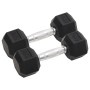 Mancuernas 2 unidades hierro fundido 12 kg de vidaXL, Peso libre - Ref: Foro24-93602, Precio: 68,92 €, Descuento: %