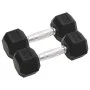 Mancuernas 2 unidades hierro fundido 12 kg de vidaXL, Peso libre - Ref: Foro24-93602, Precio: 58,96 €, Descuento: %