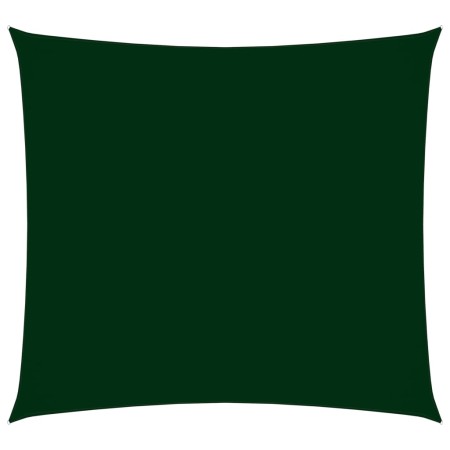 Toldo de vela cuadrado tela Oxford verde oscuro 5x5 m de vidaXL, Sombrillas - Ref: Foro24-135471, Precio: 77,95 €, Descuento: %