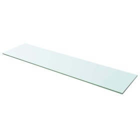 Panel de estante vidrio claro 100x25 cm en Estanterías | Comprar online en Foru.es