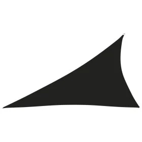 Toldo de vela triangular tela Oxford negro 4x5x6,4 m de vidaXL, Sombrillas - Ref: Foro24-135789, Precio: 38,22 €, Descuento: %