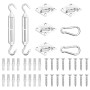 Juego de accesorios para toldo de vela 8 pzas acero inoxidable de vidaXL, Acessorios para toldos - Ref: Foro24-310243, Precio...