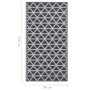 Alfombra de exterior ARAKIL negra 80x150 cm PP de vidaXL, Protectores para exterior - Ref: Foro24-310416, Precio: 26,22 €, De...