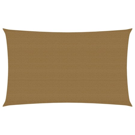 Toldo de vela HDPE gris taupe 160 g/m² 4x7 m de vidaXL, Sombrillas - Ref: Foro24-311410, Precio: 66,25 €, Descuento: %