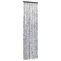 Cortina mosquitera chenilla marrón y beige 118x220 cm de vidaXL, Mosquiteras para ventanas - Ref: Foro24-315131, Precio: 72,2...