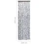 Cortina mosquitera chenilla marrón y beige 118x220 cm de vidaXL, Mosquiteras para ventanas - Ref: Foro24-315131, Precio: 72,2...
