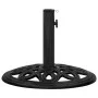 Base de sombrilla de hierro fundido negro 44x44x32 cm de vidaXL, Bases para sombrillas - Ref: Foro24-317768, Precio: 67,11 €,...