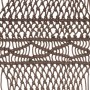 Cortina de macramé algodón gris taupé 140x240 cm de vidaXL, Cortinas y visillos - Ref: Foro24-323984, Precio: 50,99 €, Descue...