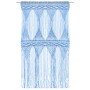 Cortina de macramé algodón azul 140x240 cm de vidaXL, Cortinas y visillos - Ref: Foro24-323990, Precio: 47,84 €, Descuento: %