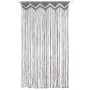 Cortina de macramé algodón gris antracita 140x240 cm de vidaXL, Cortinas y visillos - Ref: Foro24-323992, Precio: 54,80 €, De...