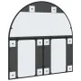 Espejo de pared arco de hierro negro 80x80 cm de vidaXL, Espejos - Ref: Foro24-3200631, Precio: 126,67 €, Descuento: %