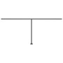 Toldo de pie retráctil manual gris antracita 500x300 cm de vidaXL, Toldos - Ref: Foro24-3069779, Precio: 585,43 €, Descuento: %