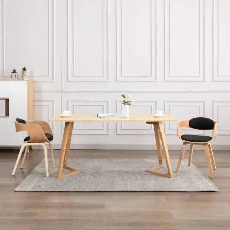 Esszimmerstühle 2 Einheiten aus gebogenem Holz und Kunstleder von vidaXL, Essstühle - Ref: Foro24-287388, Preis: 279,97 €, Ra...