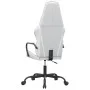 Silla gaming con masaje cuero sintético rosa y blanco de vidaXL, Sillones para videojuegos - Ref: Foro24-345565, Precio: 103,...