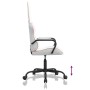 Silla gaming con masaje cuero sintético rosa y blanco de vidaXL, Sillones para videojuegos - Ref: Foro24-345565, Precio: 105,...