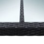 Mesa de comedor de jardín ratán sintético negro 200x200x74 cm de vidaXL, Mesas de jardín - Ref: Foro24-46132, Precio: 270,59 ...